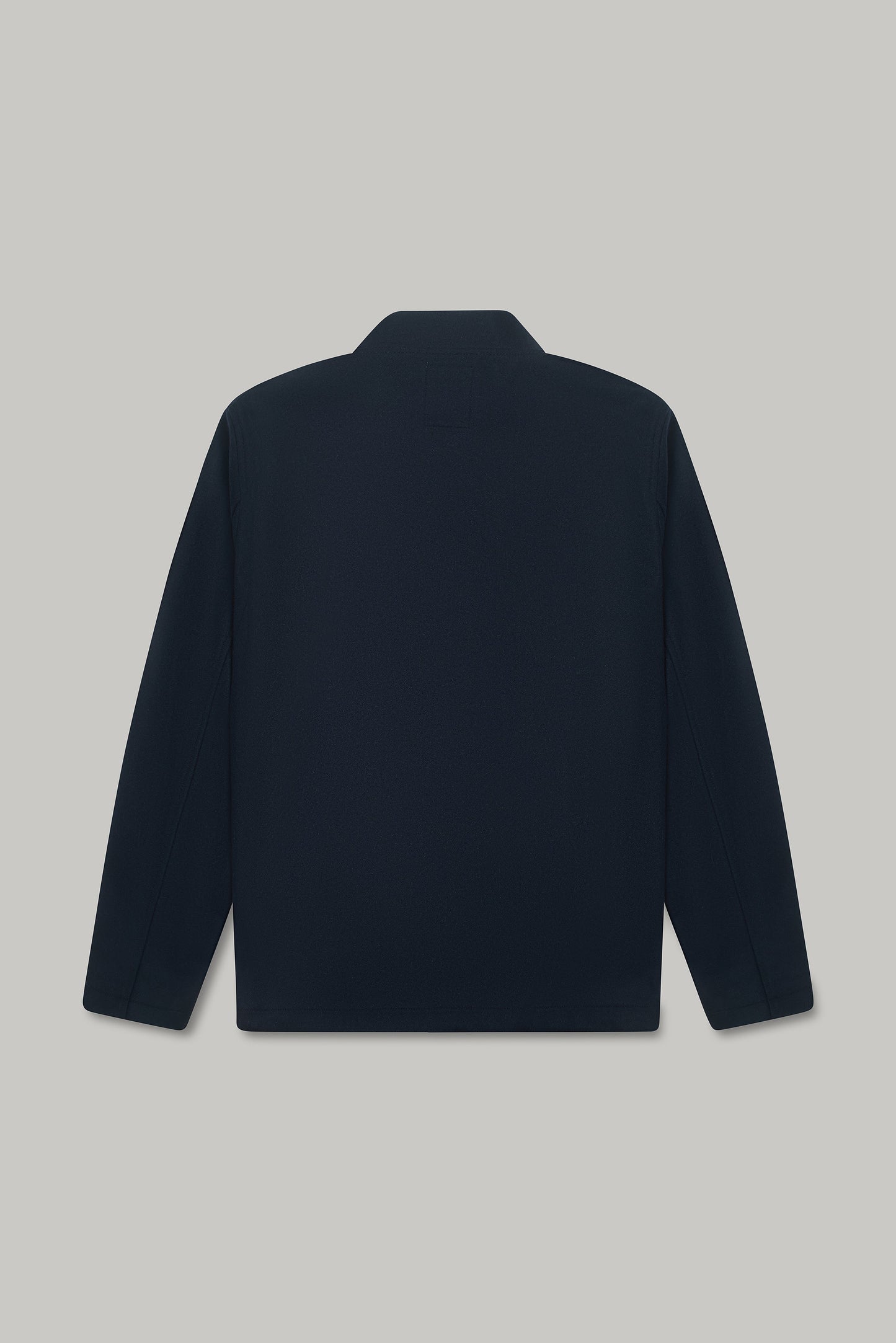 Aldgate Shacket - Navy Cashmere Wool