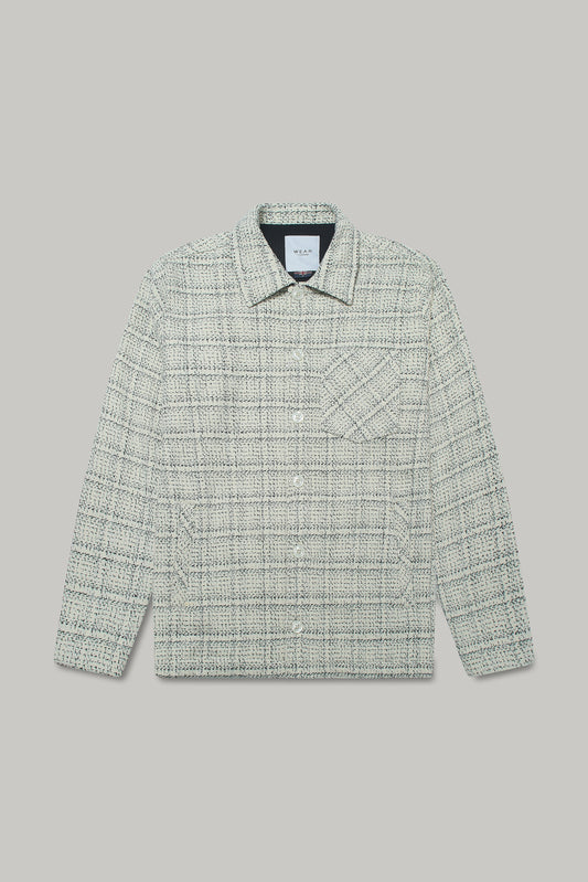 Theydon Frame Overshirt - Ecru / Black