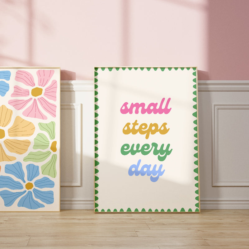 SMALL STEPS PRINT