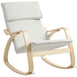Upholstered Lounge Chair Recliner With High Back
