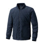 Stand Collar Plaid Cotton-padded Coat