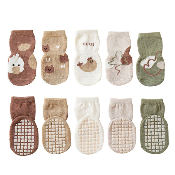 Baby Non-Slip Tube Socks - Autumn & Winter