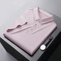 Seamless Adhesive Non-ironing Short-sleeved Polo Shirt