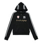 Color-Block Zip-Up Hoodie