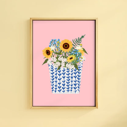 WILDFLOWER FRIES PRINT