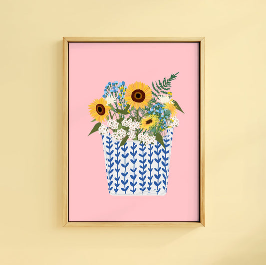 WILDFLOWER FRIES PRINT