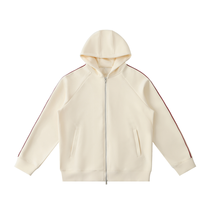 Waran Heavyweight Raglan Sleeve Zip Hoodie