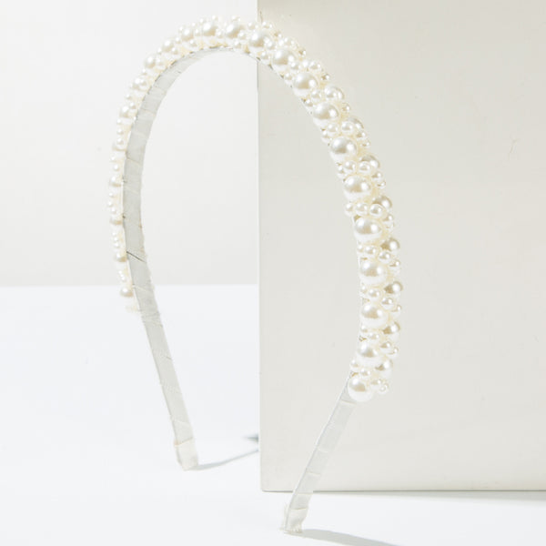 Hand Winding Pearl Headband