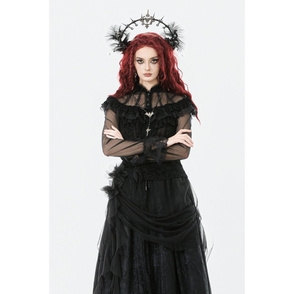 Chemisier gothique Seraphina Dark in Love