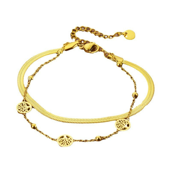 Pachira Macrocarpa Double Layer Twin Bracelet - Stuffs & Savers