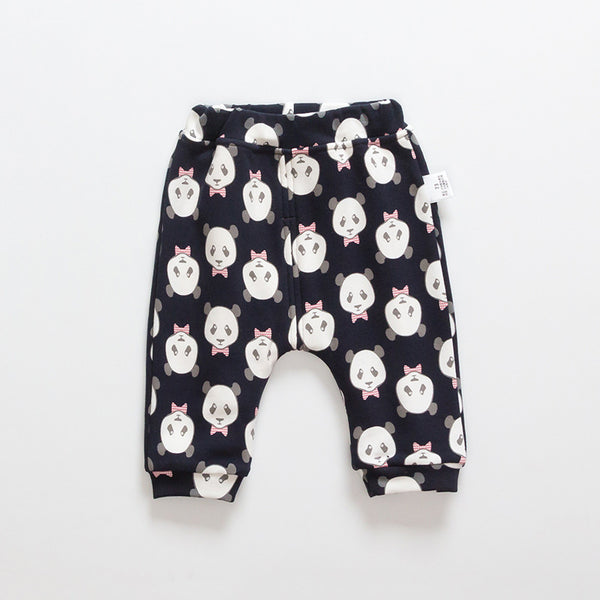 Kids Cartoon Velvet-Lined Leggings
