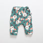 Kids Cartoon Velvet-Lined Leggings