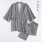 Woven Cotton Washed Double Gauze Pajama Set