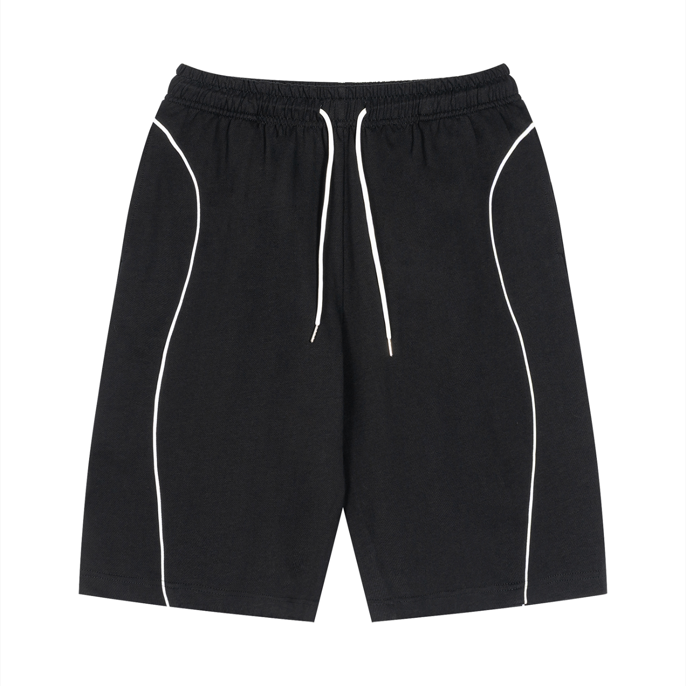Waran Unisex Piping Drawstring Shorts