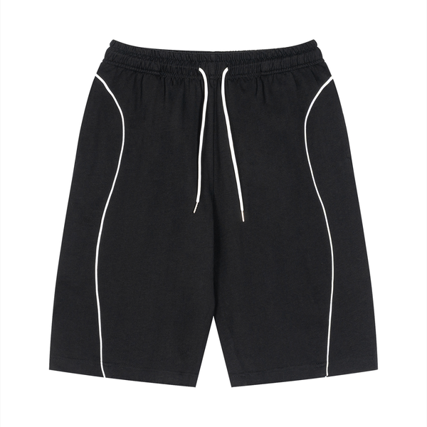 Waran Unisex Piping Drawstring Shorts