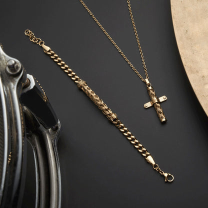 Ladies' Pendant Police PEAGN0032401 Golden