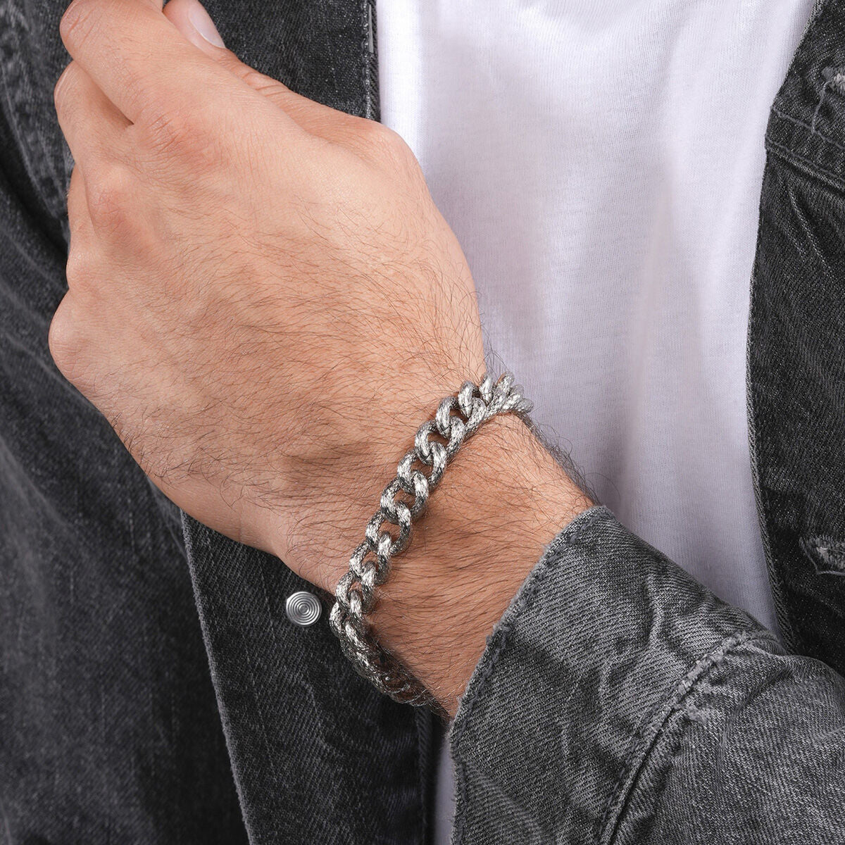 Men's Bracelet Police PEAGB0032301 Silver