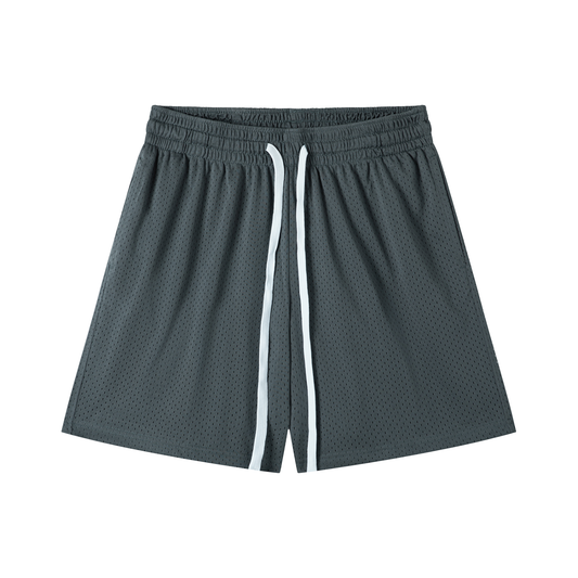 Mesh Drawstring Shorts