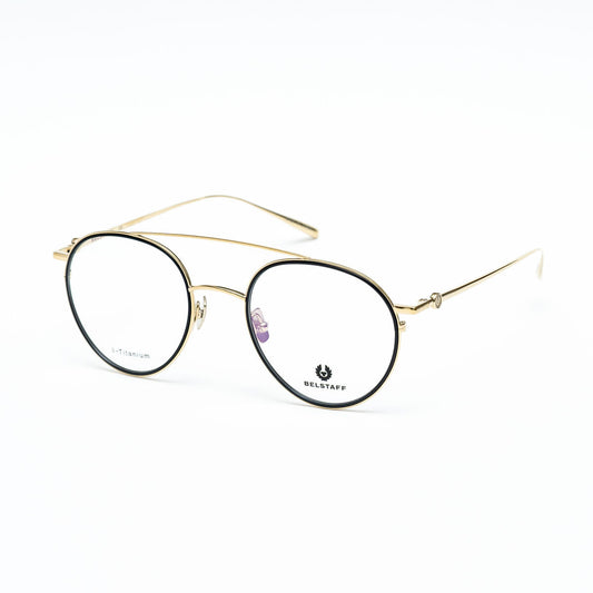 Eyeglass Frame + Sunglasses Belstaff JAGGED-CLIP-ON-DORADO Ø 53 mm Clip On
