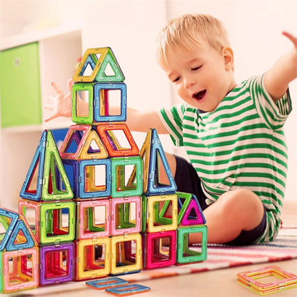 Kids Magnetic Building Blocks DIY Magnets Toys