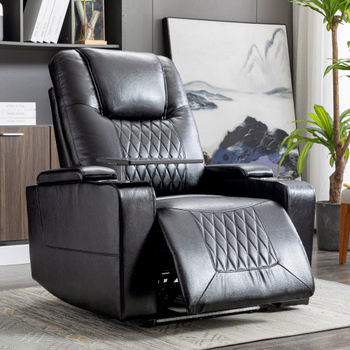 Swivel Recliner with USB Charging