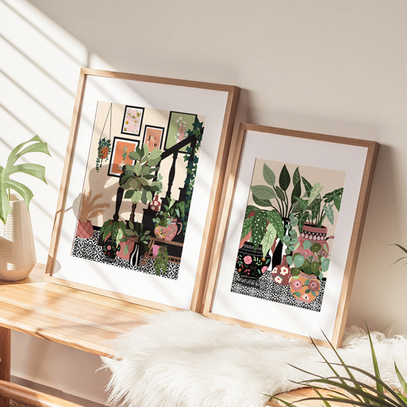 BOHO VASES COLLECTION PRINT
