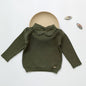 Kids Knitted Pullover Long Sleeve Lace Sweater