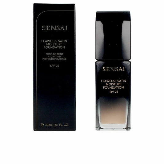 Liquid Make Up Base Kanebo Sensai Nº 202-Ochre Beig Fs202-Ochre Beige Spf 25 Spf 20 30 ml