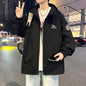 Men's Simple Casual Hooded Loose Jacket