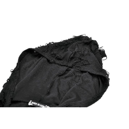 Dark in Love Rebel Punk Asymmetric Hooded Top