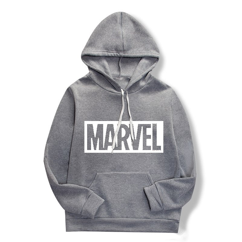 Marvel print hoodies