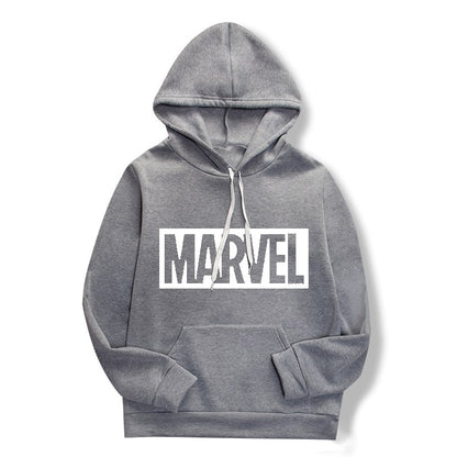 Marvel print hoodies