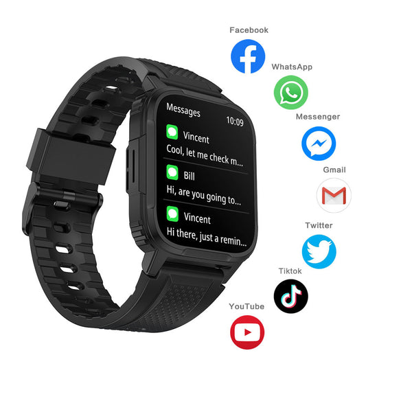 Outdoor Smartwatch with Bluetooth Calling