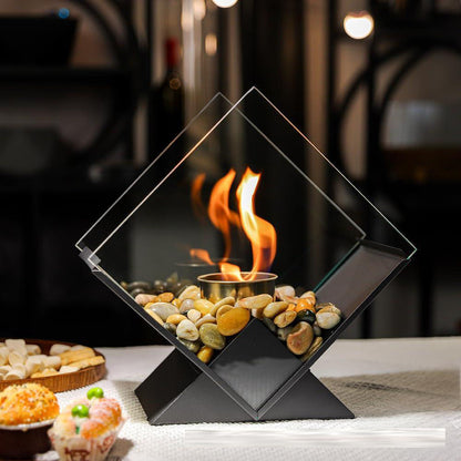 Desktop alcohol fireplace