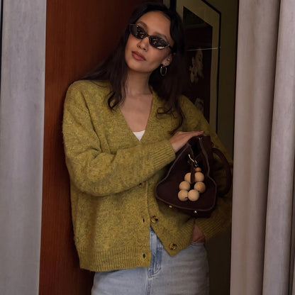 Knit Cardigan Sweater