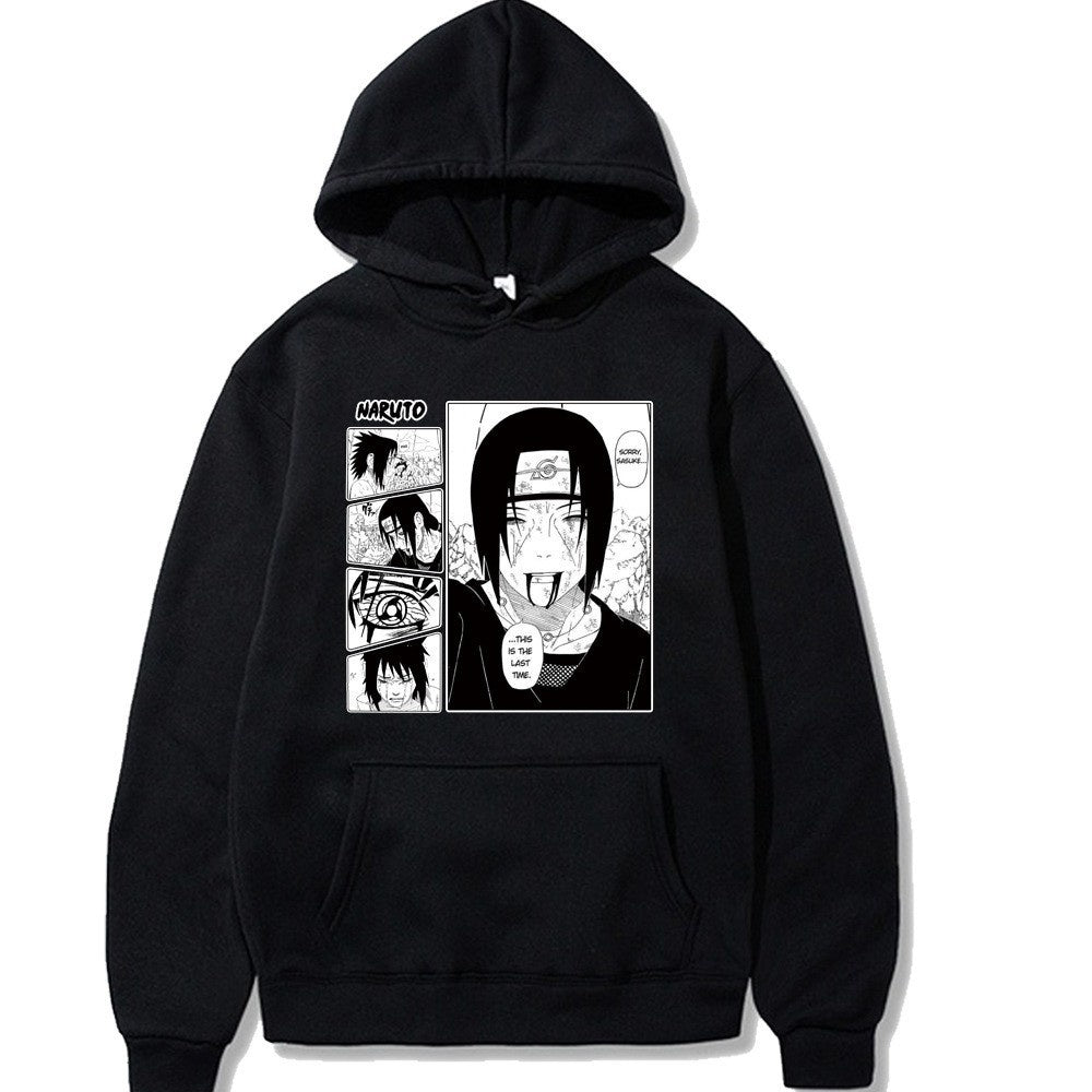 Naruto Naruto Itachi Hoodie with Velvet