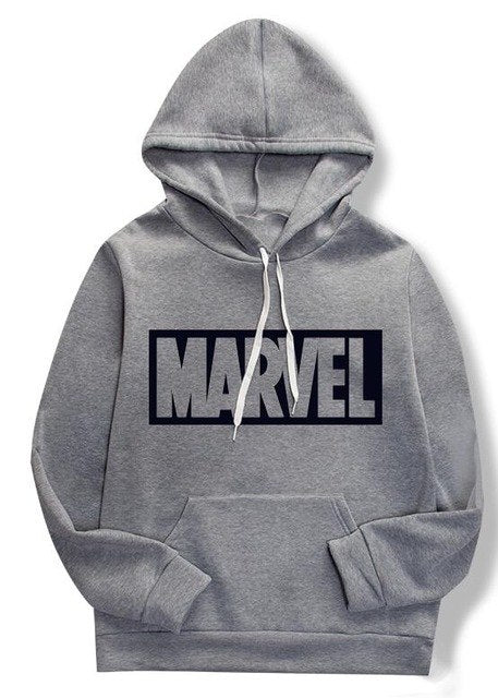 Marvel print hoodies