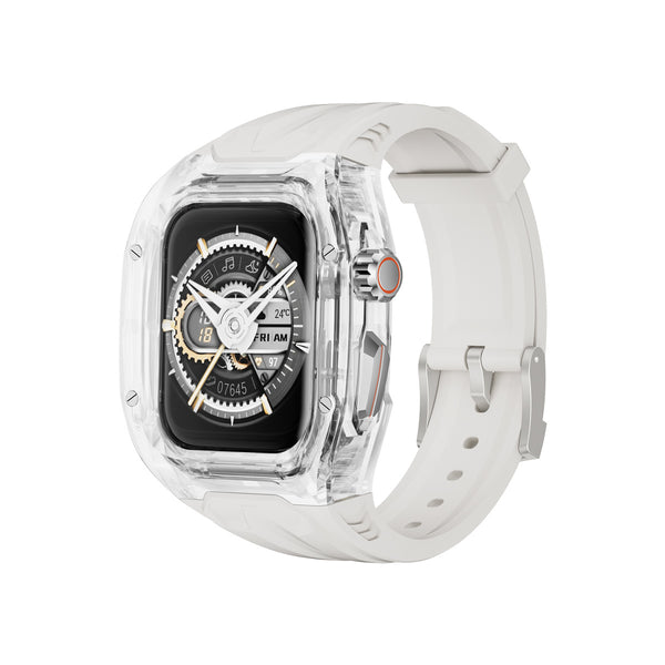Compatible with Apple Watch 7/8/9 Transparent Protective Case
