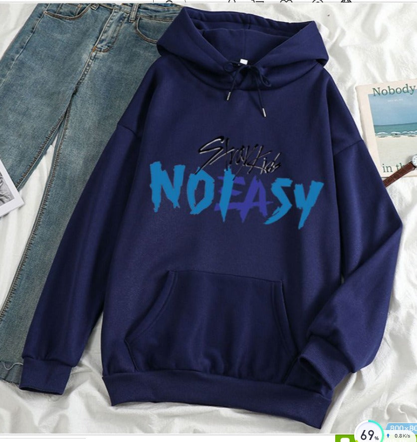 Blade Flame Pillar casual pullover hoodie