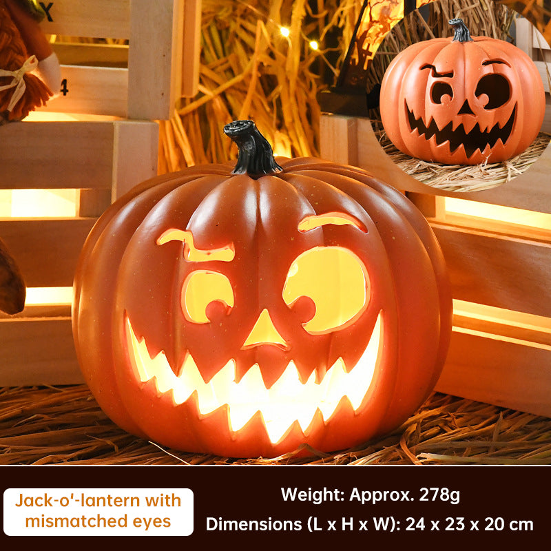 Halloween Pumpkin Lantern Luminous Prop – 1PC