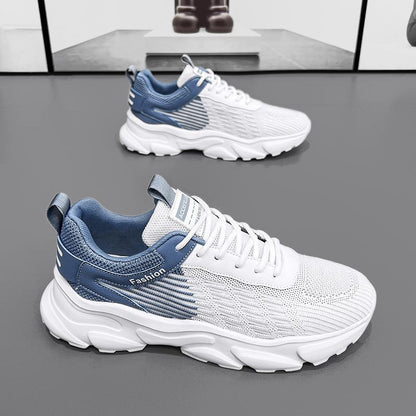 Men's Shoes with Breathable Mesh Surface