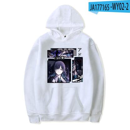 Ado anime pullover Hoodies