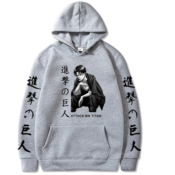 Attack on Titan Printed Hooded Sweatshirt for Mens