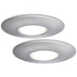 4lite WiZ Connected Fire-Rated IP65 GU10 Smart LED Downlight - Satin Chrome
