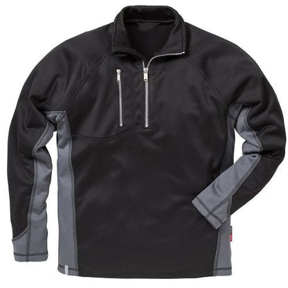 Mens Half Zip Sweatshirt Water Repellent Jumper