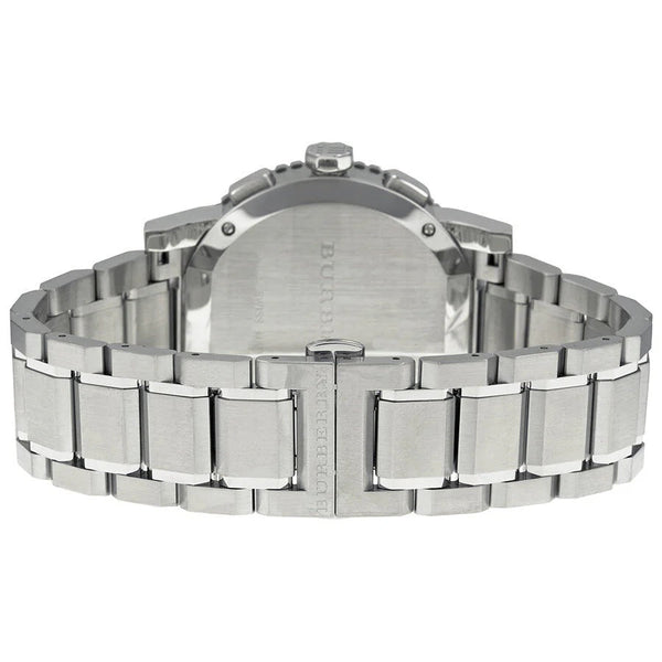 Burberry BU9380 The City Men's Silver & Black Dial Watch