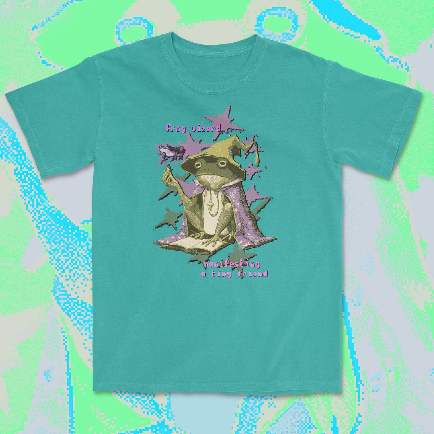 frog wizard - t-shirt