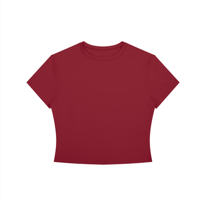 Women's Crewneck Crop T-Shirt