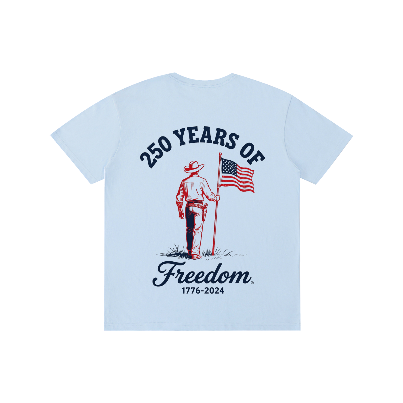 Pure Cotton Unisex T-Shirt | American 250yrs 180GSM
