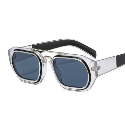 Men's Personality Trend Sunglasses Retro Color Sunglasses